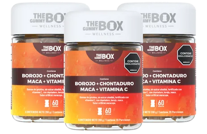 Borojó, chontaduro y maca en gomitas ⚡️