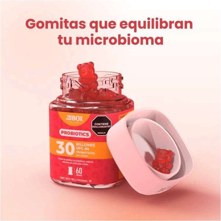 Probioticos en gomitas 🧫