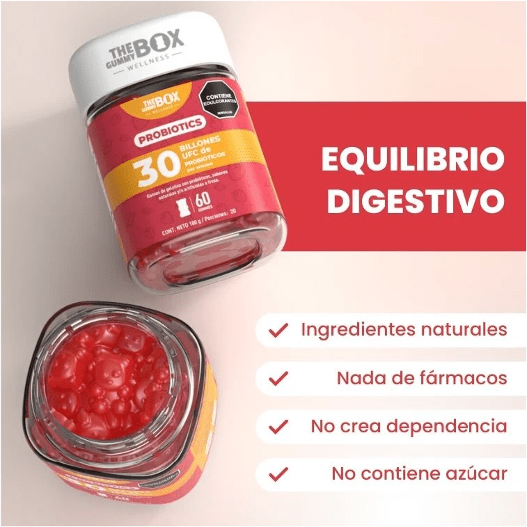 Probioticos en gomitas 🧫